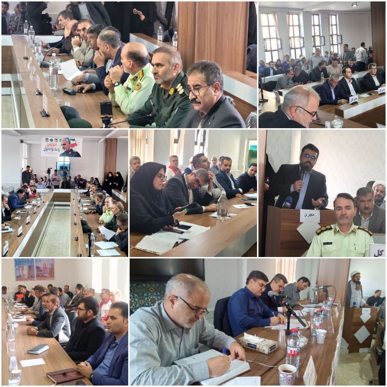 نشست شورای اداری استان در شهرستان سامان برگزار شد