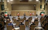 رهبر معظم انقلاب اسلامی  در دیدار رئیس جمهور و هیأت وزیران