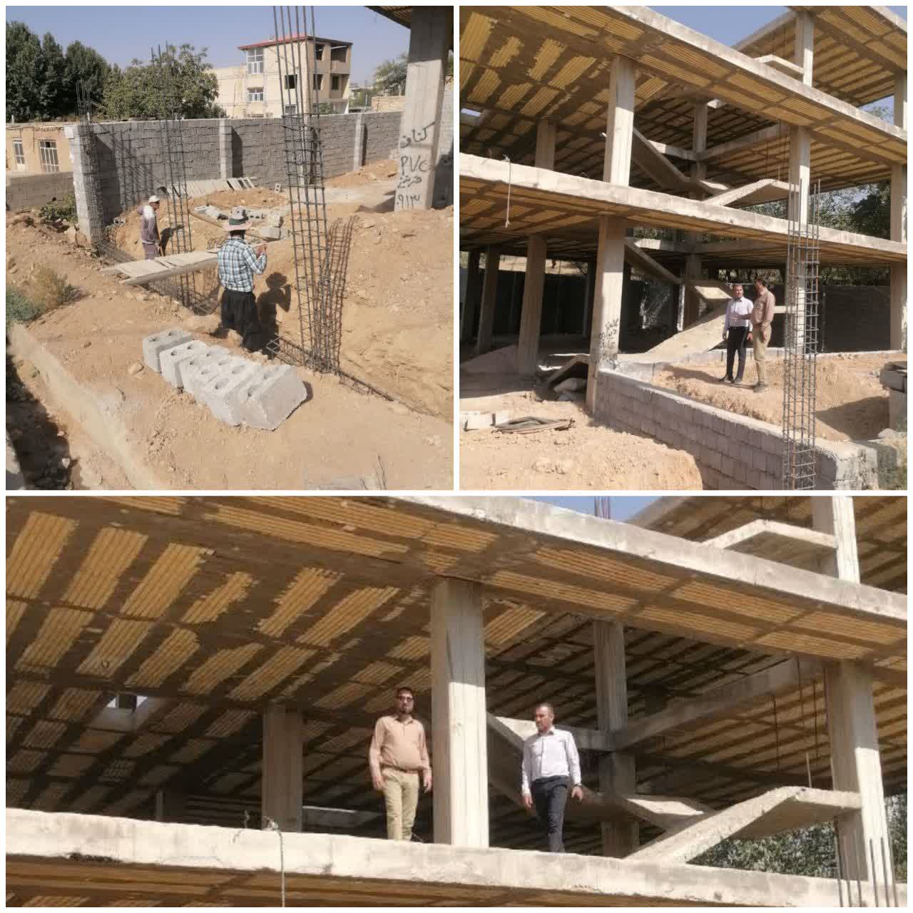 بازدید بخشدار مرکزی سامان از پروژه احداث ساختمان دهیاری روستای شوراب صغیر بازدید بخشدار مرکزی سامان از پروژه احداث ساختمان دهیاری روستای شوراب صغیر