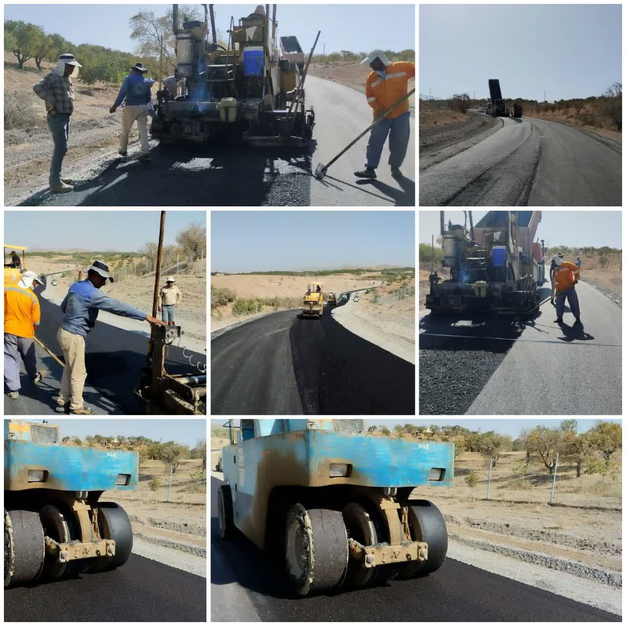 پروژه آسفالت محور روستایی شوراب به چم نار در شهرستان سامان در حال اجرا است. پروژه آسفالت محور روستایی شوراب به چم نار در شهرستان سامان در حال اجرا است.