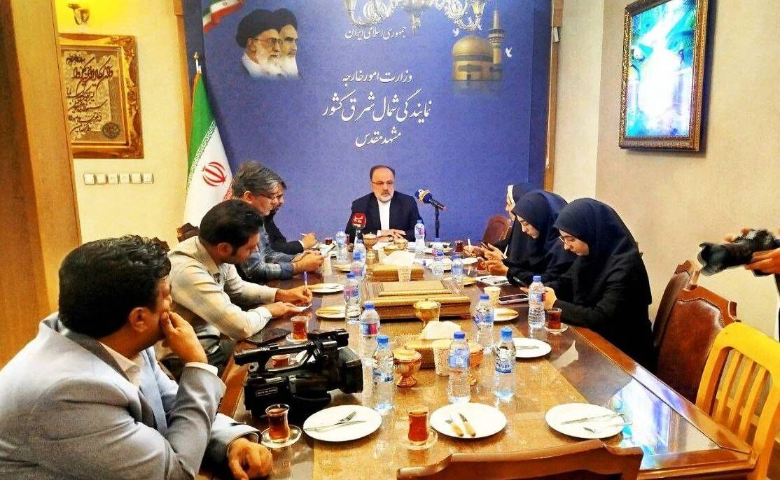 مشهد میزبان چهار عضو هیات دولت و ۱۲سفیر در دومین نشست دیپلماسی استانی است مشهد میزبان چهار عضو هیات دولت و ۱۲سفیر در دومین نشست دیپلماسی استانی است