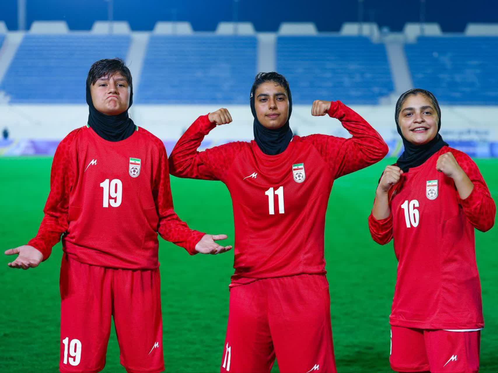 جشنواره گل دختران فوتبالیست ایران مقابل کویت جشنواره گل دختران فوتبالیست ایران مقابل کویت