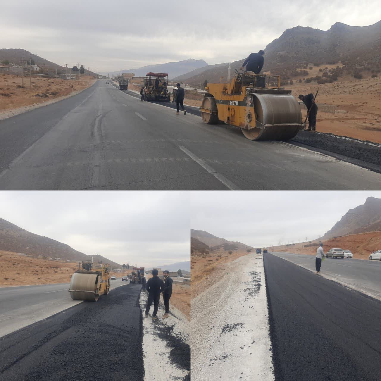 خدمت بی منت راهداری چهارمحال و بختیاری به مردم شهرستان فلارد