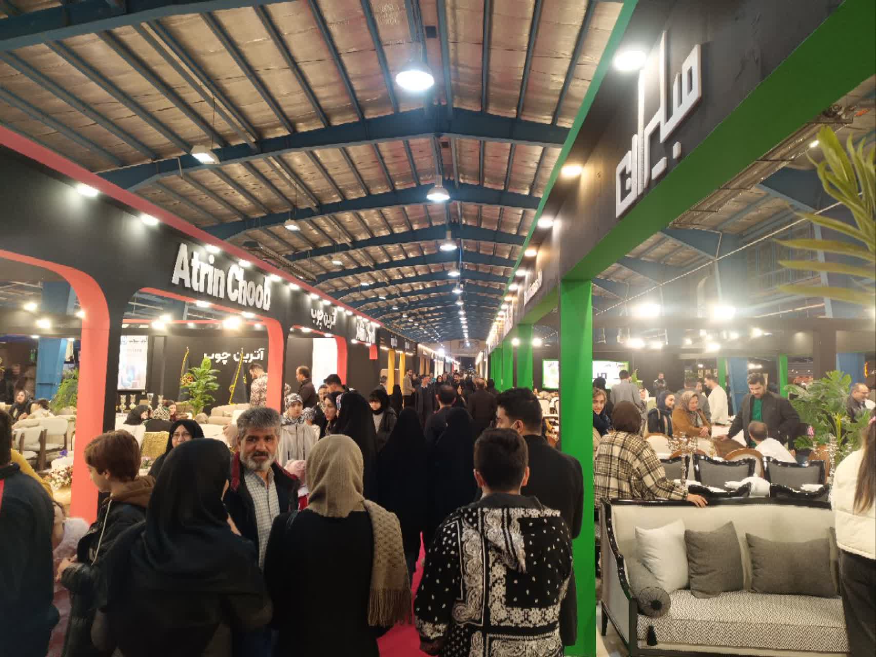 استقبال بی نظیر مردم از نمایشگاه تخصصی مبلمان و دکوراسیون داخلی در شهرکرد استقبال بی نظیر مردم از نمایشگاه تخصصی مبلمان و دکوراسیون داخلی در شهرکرد