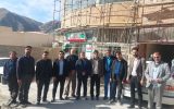 بازدید مسئولان استانی از پروژه‌های عمرانی روستای گرم‌دره شهرستان سامان