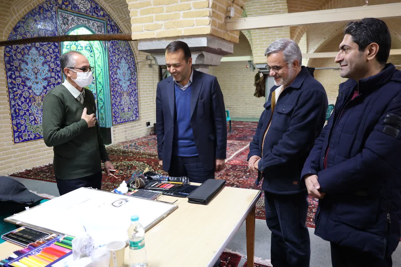  آغاز فعالیت کارگاه نقاشی «روایت یاران» در شهرکرد + تصاویر