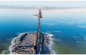 افزایش ۴۰ سانتی تراز دریاچه ارومیه