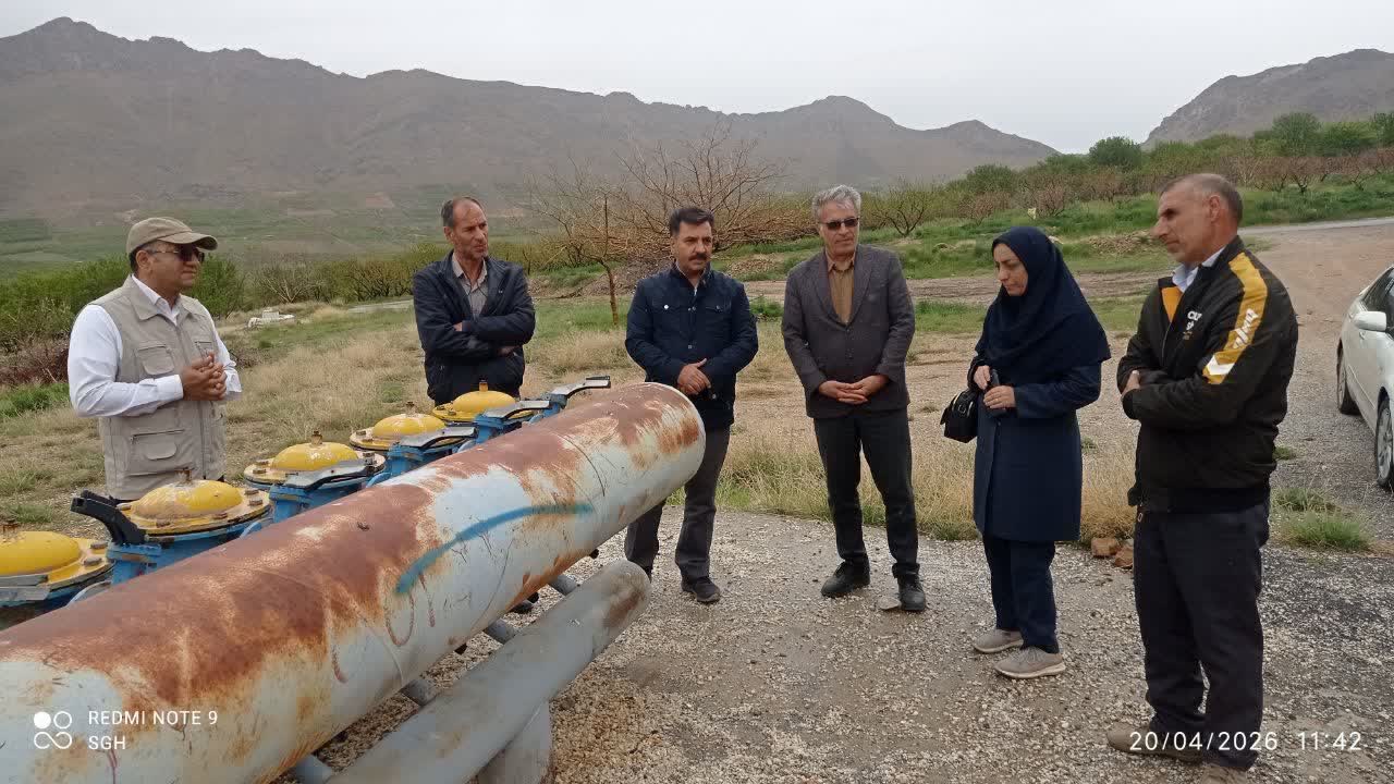 آغاز عصر آبیاری هوشمند در طرح های کشاورزی شهرستان سامان