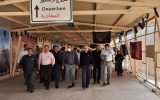 نصب ۵۰ هزار مترمربع سایبان موقت در مرز مهران جهت زائرین